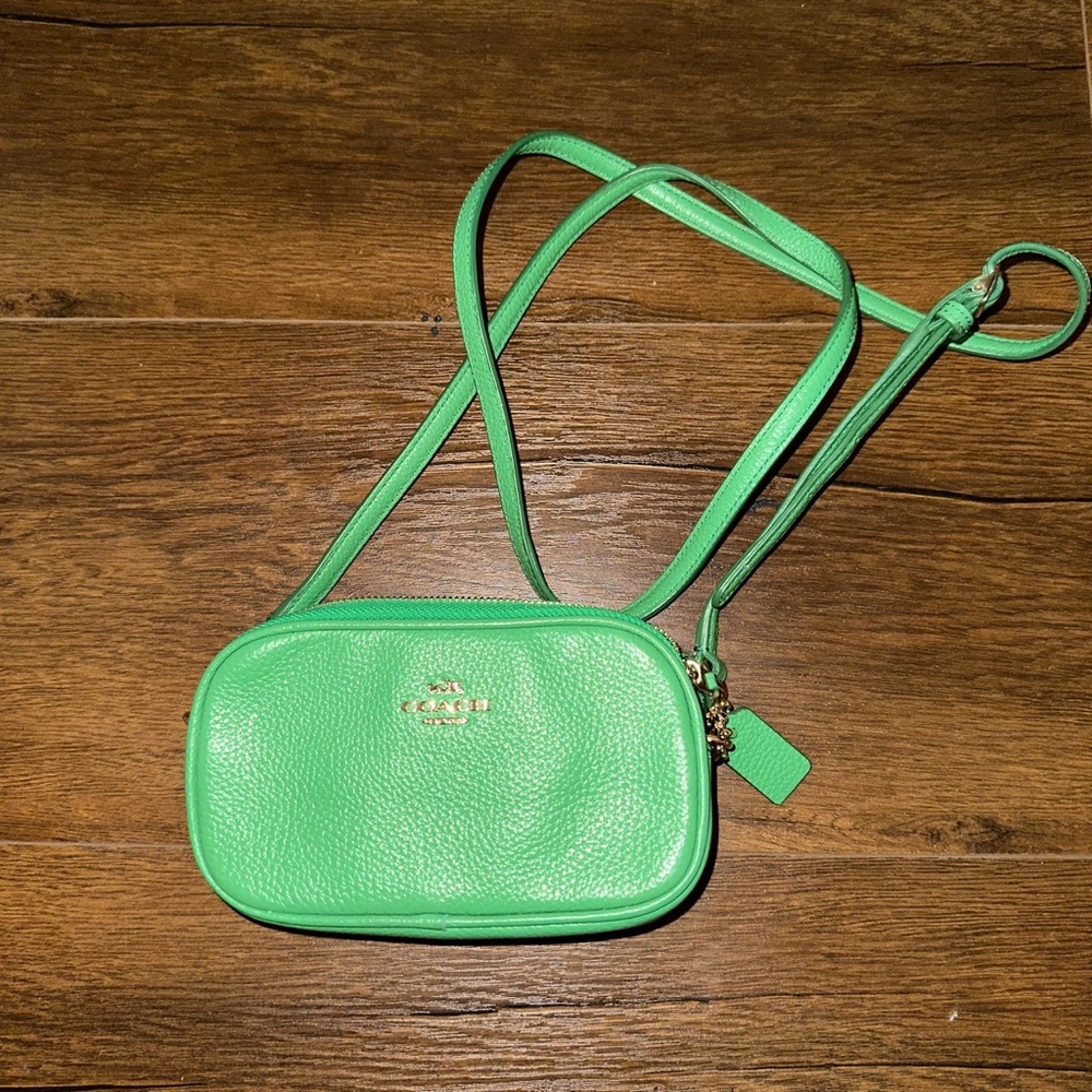 Green Coach Crossbody
